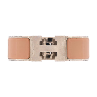 Hermes Clic H Bracelet Enamel Wide