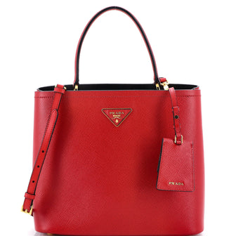 Prada Panier Bucket Bag Saffiano Leather Large