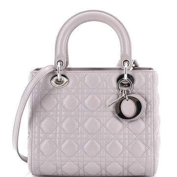 Christian Dior Lady Dior Bag Cannage Quilt Lambskin Medium