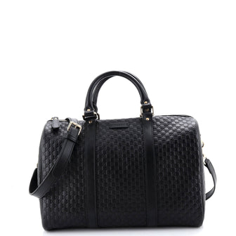 Gucci Joy Boston Bag Microguccissima Leather Medium
