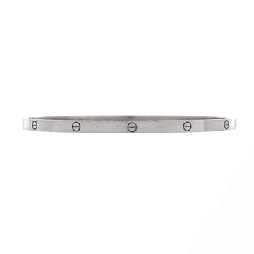 Cartier Love Bracelet 18K White Gold Small