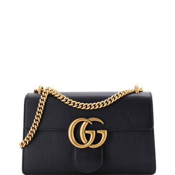 Gucci GG Marmont Chain Shoulder Bag Leather Medium