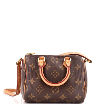 Louis Vuitton Speedy Bandouliere Bag Monogram Canvas Nano