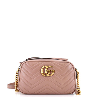 Gucci GG Marmont Shoulder Bag Matelasse Leather Small