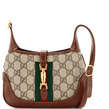 Gucci Jackie 1961 Hobo GG Coated Canvas Mini