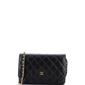 Chanel Wallet on Chain Quilted Caviar