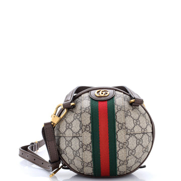 Gucci Ophidia Basketball Bag GG Coated Canvas Mini