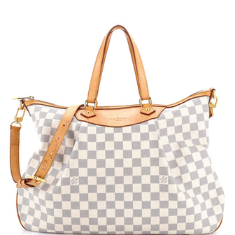 Louis Vuitton Siracusa Handbag Damier GM