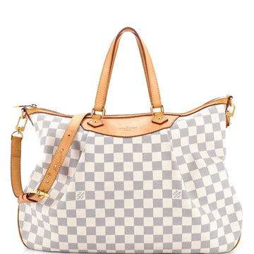 Louis Vuitton Siracusa Handbag Damier GM