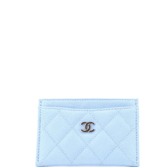 Chanel Classic Card Holder Quilted Caviar