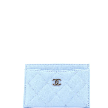 Chanel Classic Card Holder Quilted Caviar