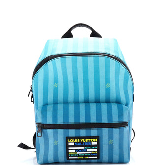 Louis Vuitton Discovery Backpack Limited Edition Gradient Damier Stripes PM