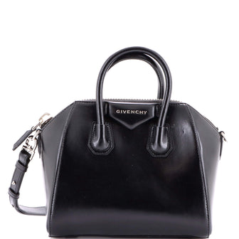 Givenchy Antigona Bag Glazed Leather Mini