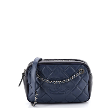 Chanel Ballerine Camera Case Bag Quilted Calfskin Small