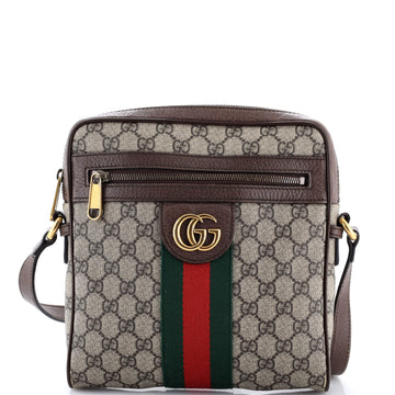 Gucci Ophidia Messenger Bag GG Coated Canvas Medium