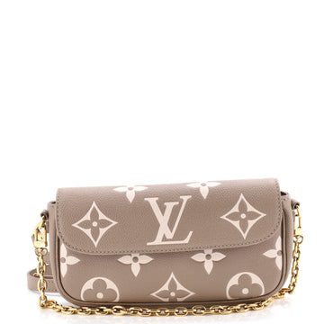 Louis Vuitton Ivy Wallet on Chain Bicolor Monogram Empreinte Giant