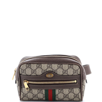 Gucci Ophidia Belt Bag GG Coated Canvas Small