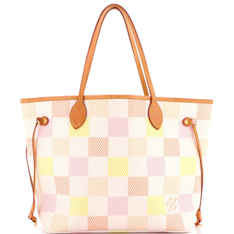 Louis Vuitton Neverfull NM Tote Limited Edition Damierlicious Giant MM