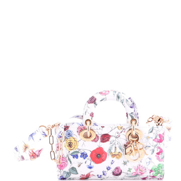 Christian Dior Lady D-Joy Bag Printed Leather Small