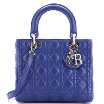 Christian Dior Lady Dior Bag Cannage Quilt Lambskin Medium