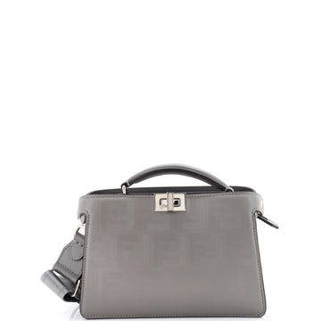 Fendi Peekaboo ISeeU XCross Bag Zucca Leather