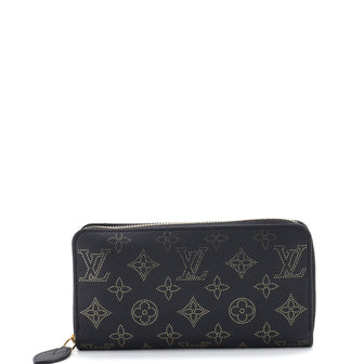 Louis Vuitton Zippy Wallet Constellation Studded Mahina Leather