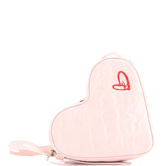 Louis Vuitton Coeur Handbag Limited Edition Fall in Love Monogram Embossed Lambskin
