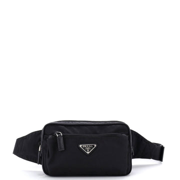Prada Front Pocket Belt Bag Re-Nylon with Saffiano Leather