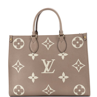 Louis Vuitton OnTheGo Tote Bicolor Monogram Empreinte Giant MM