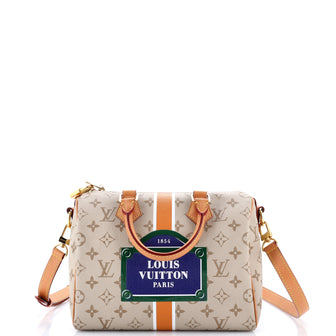 Louis Vuitton Speedy Bandouliere Bag Monopaname Canvas 25