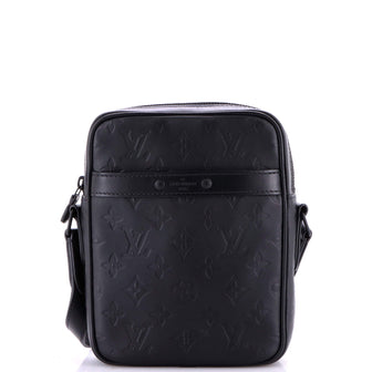 Louis Vuitton Danube Handbag Monogram Shadow Leather PM