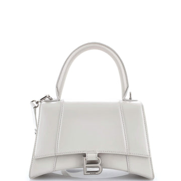 Balenciaga Hourglass Top Handle Bag Leather Small