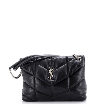 Saint Laurent Loulou Puffer Shoulder Bag Quilted Leather Medium
