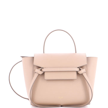 Celine Belt Bag Textured Leather Nano