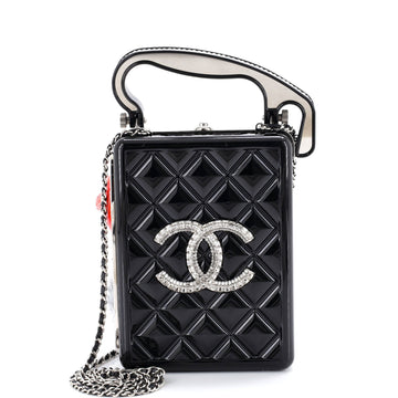 Chanel Traffic Light Minaudiere Resin with Metal and Crystals