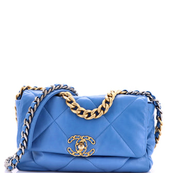 Chanel 19 Flap Bag Quilted Leather Medium
