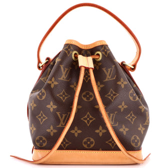 Louis Vuitton Noe Handbag Monogram Canvas Mini
