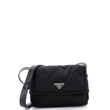 Prada Padded Flap Shoulder Bag Re-Nylon Small