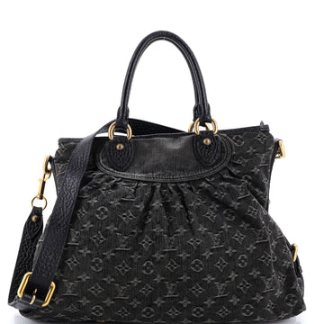 Louis Vuitton Neo Cabby Handbag Denim GM