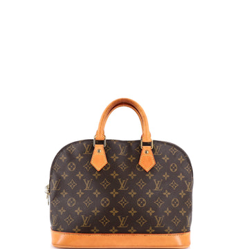 Louis Vuitton Alma Handbag Monogram Canvas PM