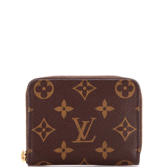 Louis Vuitton Zippy Coin Purse Monogram Canvas