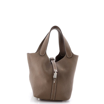 Hermes Picotin Lock Bag Clemence PM