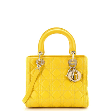 Christian Dior Lady Dior Bag Cannage Quilt Lambskin Medium