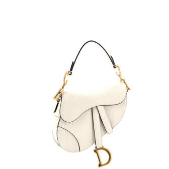 Saddle Handbag Leather Mini
