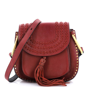 Chloe Hudson Handbag Whipstitch Leather Medium