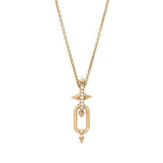 Tiffany & Co. x Pharrell Williams Titan Pendant Necklace 18K Yellow Gold with Diamonds