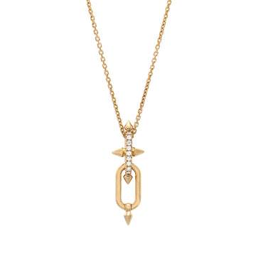 Tiffany & Co. x Pharrell Williams Titan Pendant Necklace 18K Yellow Gold with Diamonds