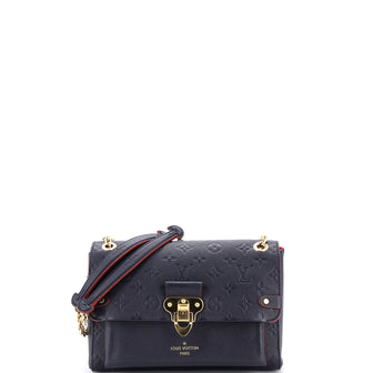 Louis Vuitton Vavin Handbag Monogram Empreinte Leather PM