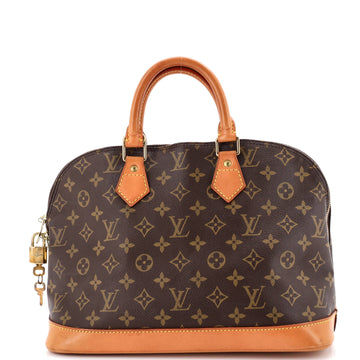 Louis Vuitton Vintage Alma Handbag Monogram Canvas PM
