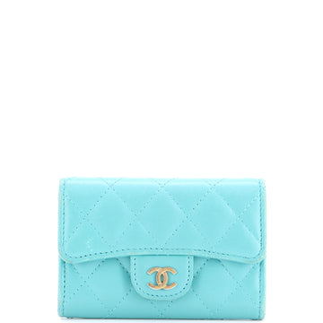 Chanel Classic Flap Card Case Quilted Lambskin